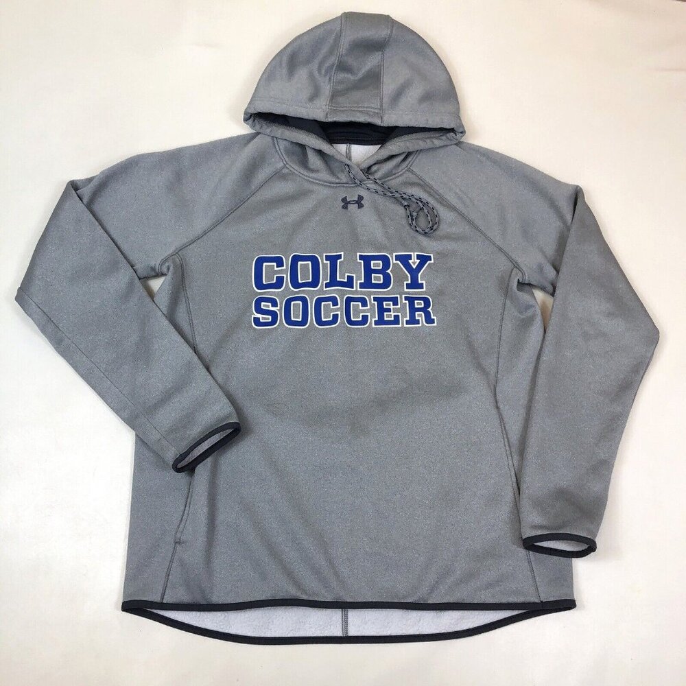 Under Armour Gray Colby Soccer Pullover Hoodie